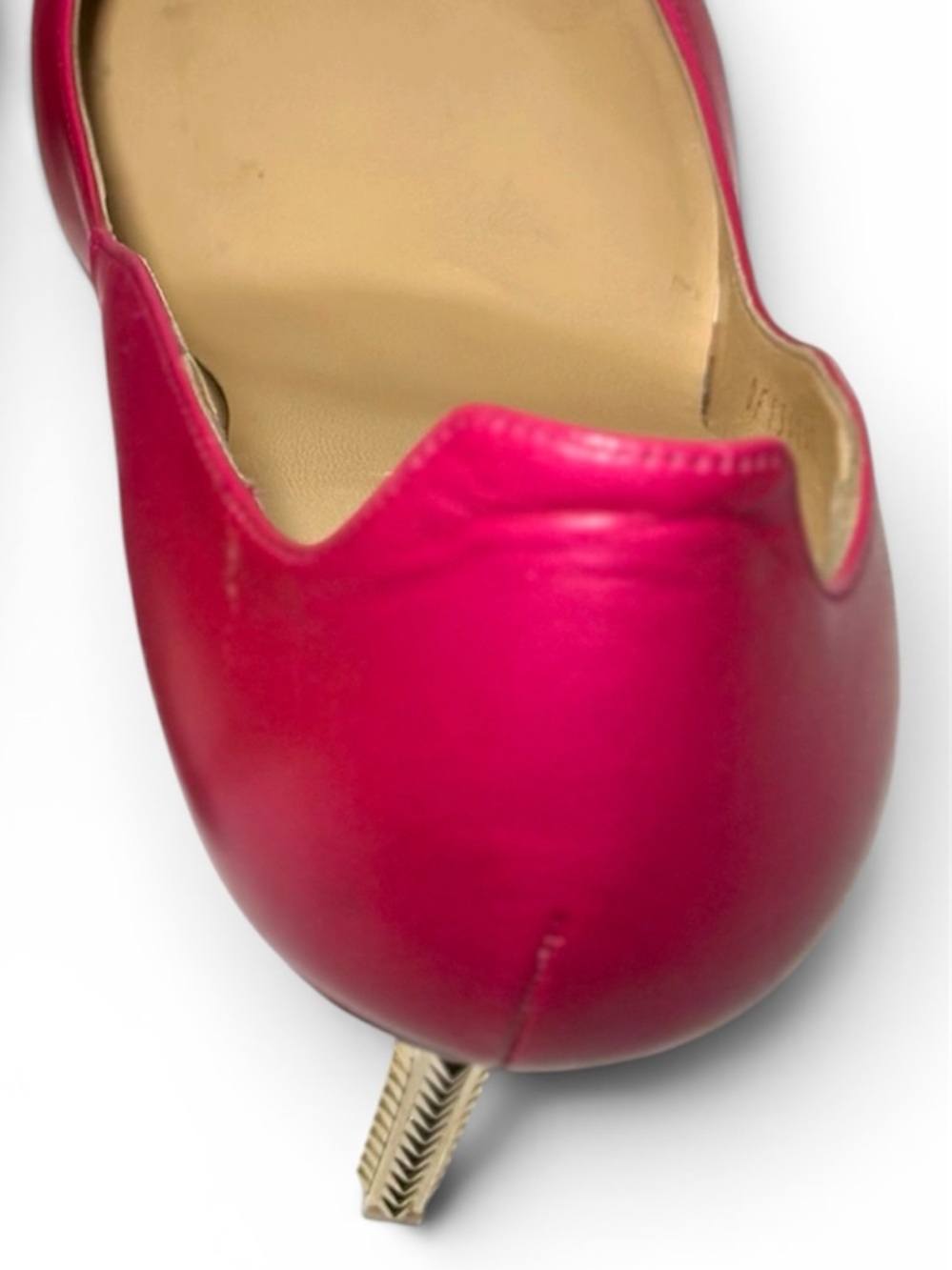 Valentino Garavani Extreme Rockstud Heel Pump Cyclamin Pink size 40 US 10 - Picture 13 of 16